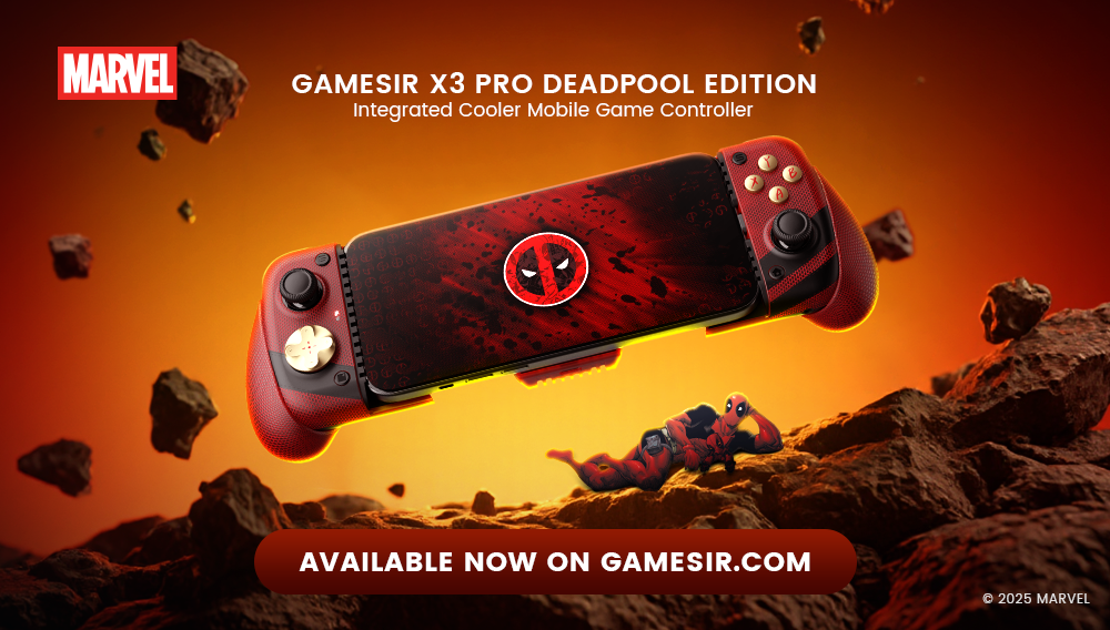 Game-sir X3 Pro Deadpool Edition - Cool by Design, Powerful in Play