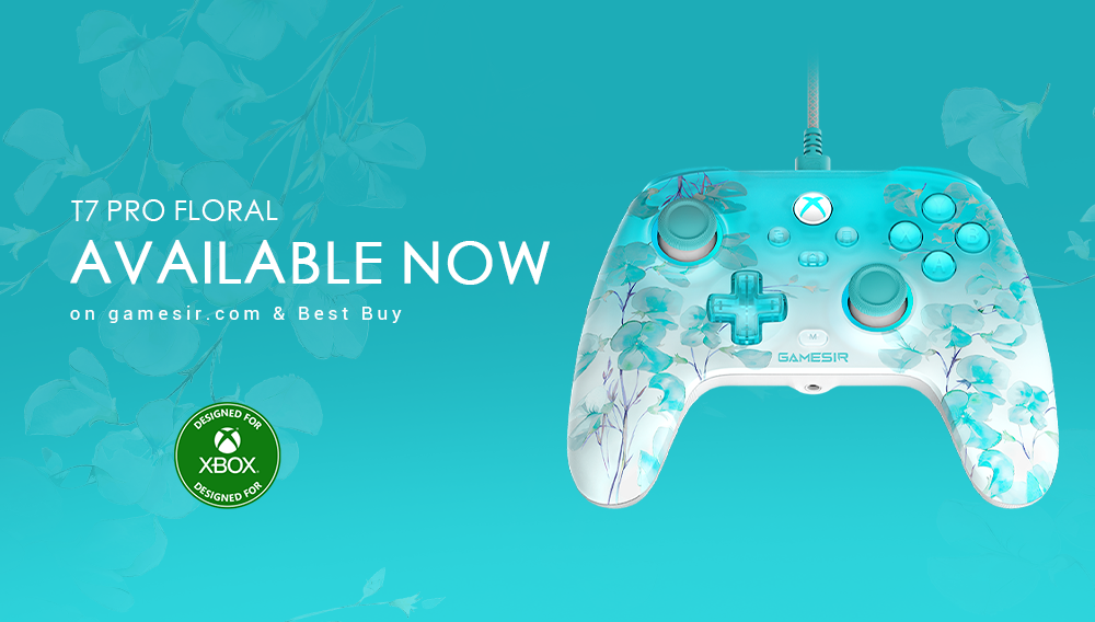 Game-sir T7 Pro Floral - Where Style Meets Performance