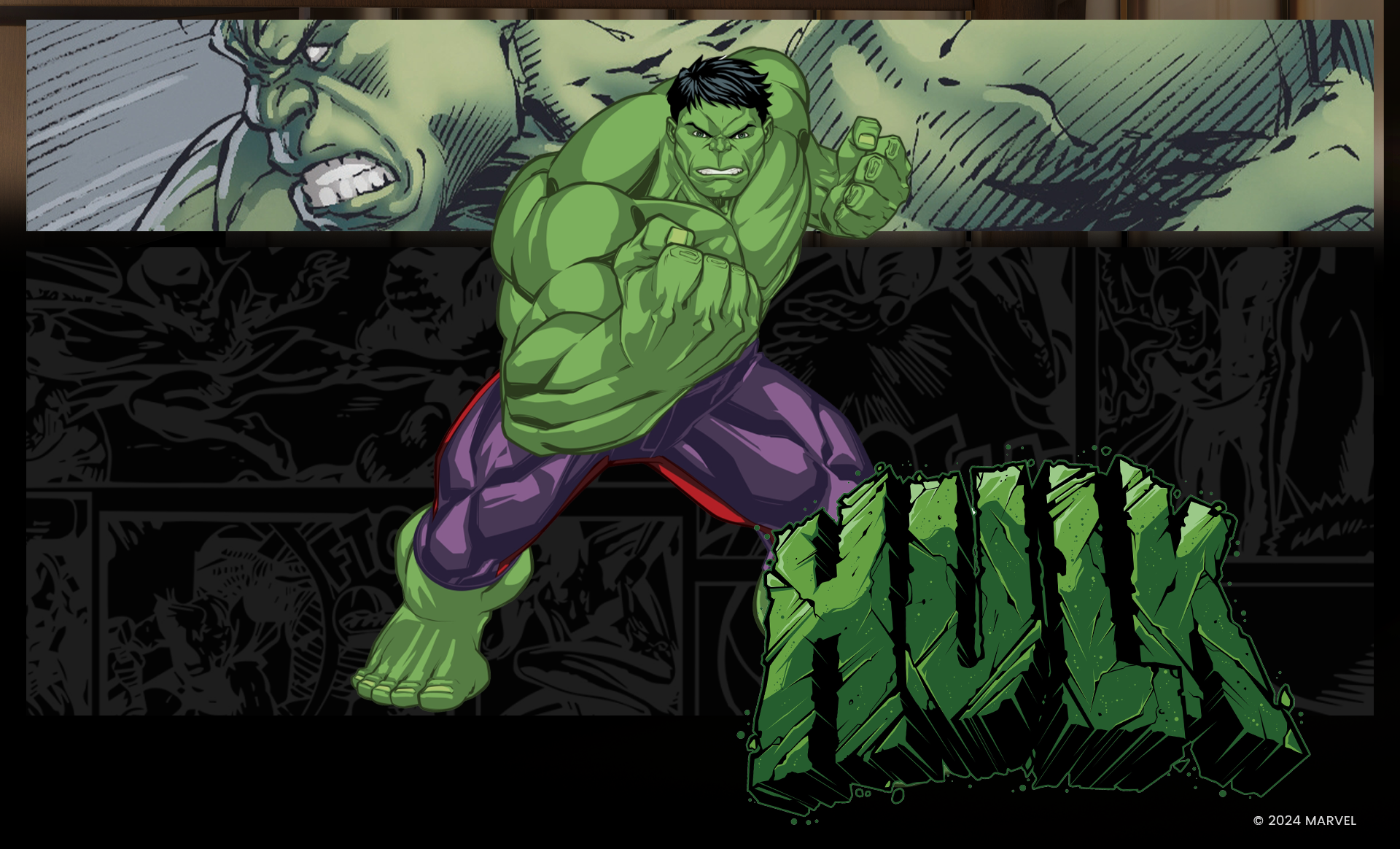 Special Hulk edition, officially licensed by Marvel, painted in Hulk’s classic green and purple colors