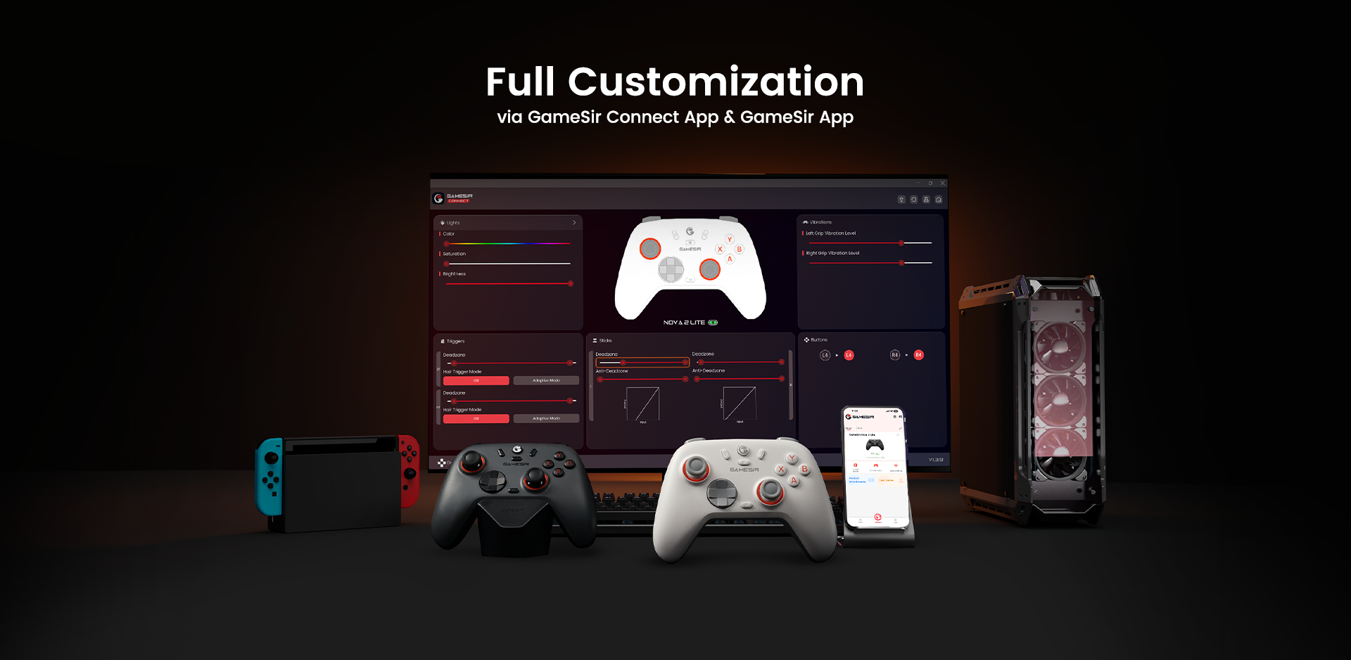 Game-sir product detailed picture list