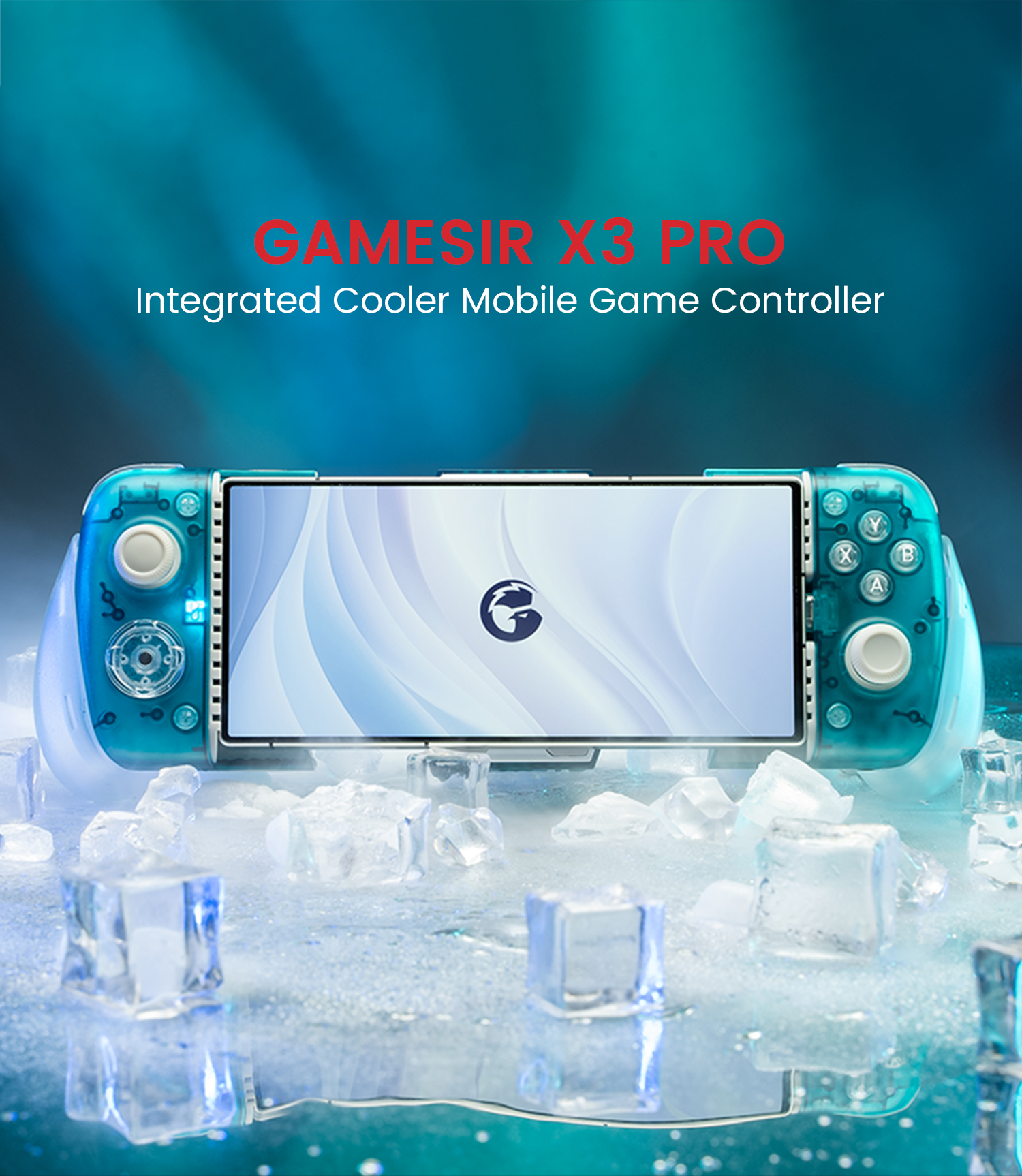 Game-sir X3 Pro integrated cooler mobile game controller for Android and iOS