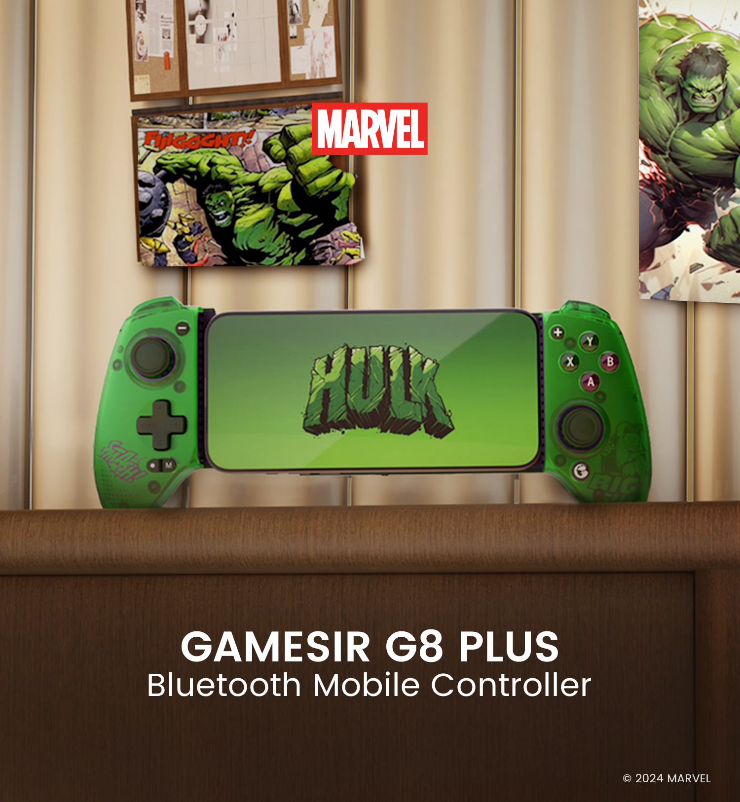 Game-sir G8 Plus Bluetooth mobile controller for Switch, iOS, Android, tablets, and PC