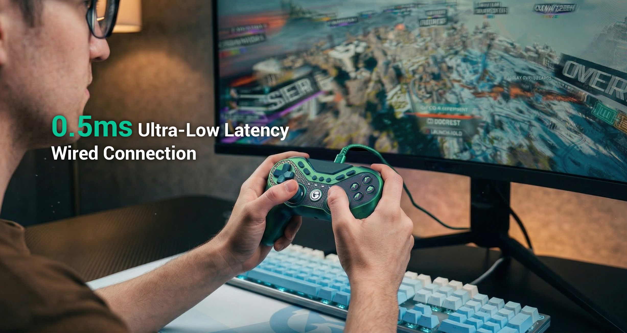 To achieve this level of speed, Game-sir has engineered the controller with a 