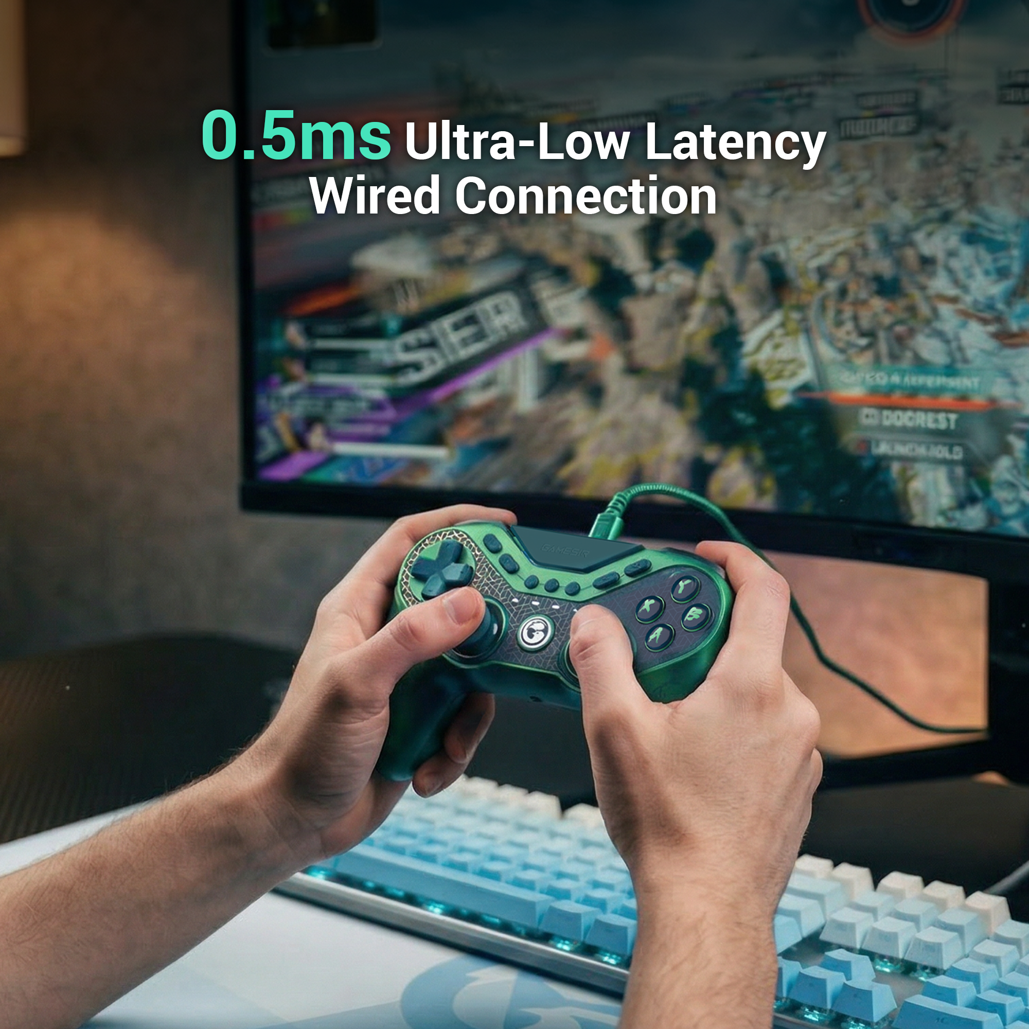 To achieve this level of speed, Game-sir has engineered the controller with a 