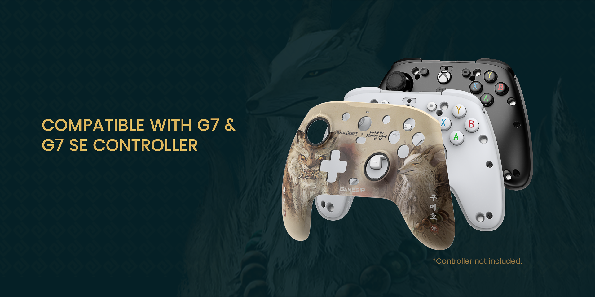 faceplate compatible with Game-sir g7 & g7 se controller