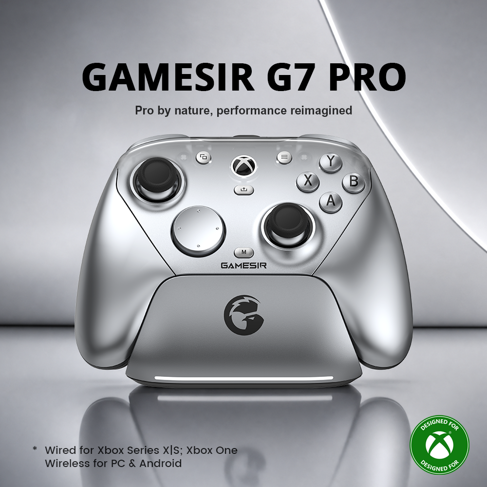 Game-sir G7 PRO METALLIC SILVERPerformance ReimaginedDefined as 