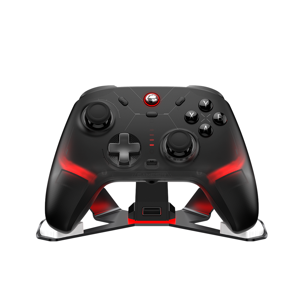 Game-sir Cyclone 2 Multiplatform Controller - Shadow Black with RGB lighting.