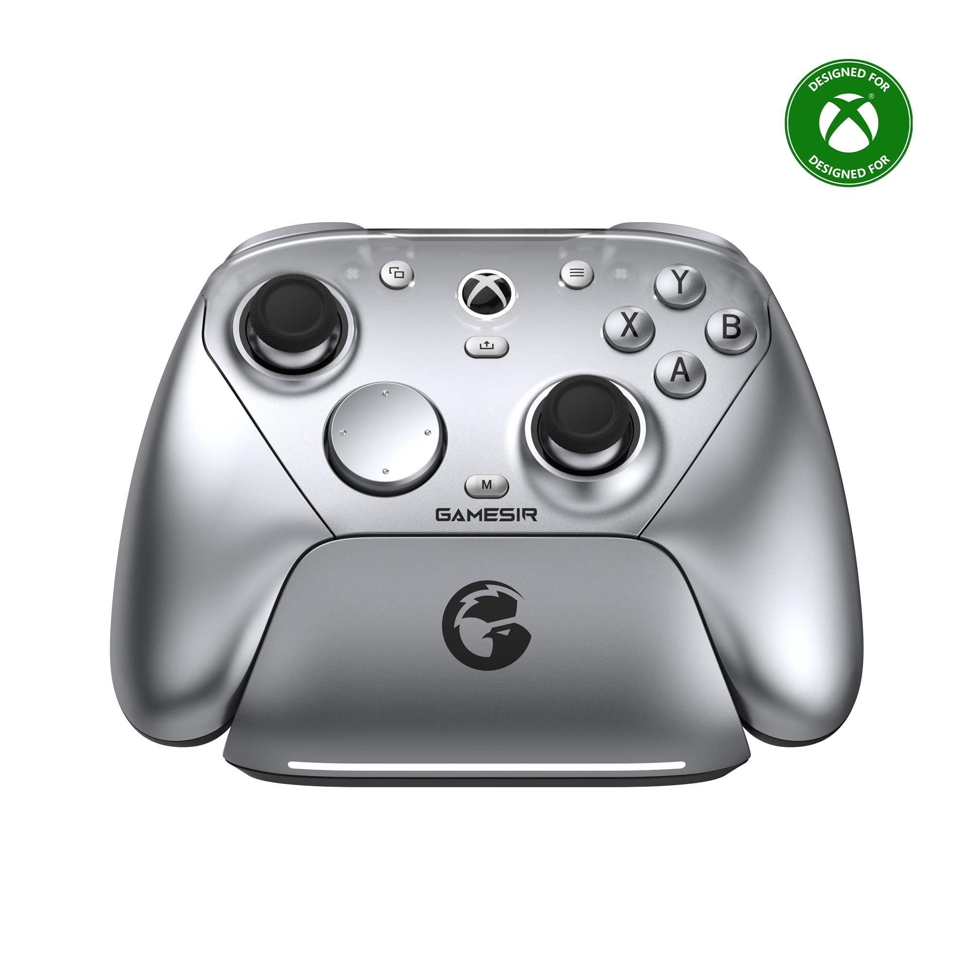 Game-sir G7 Pro Tri-Mode Xbox Wired, PC & Mobile Wireless Controller-Metallic Silver