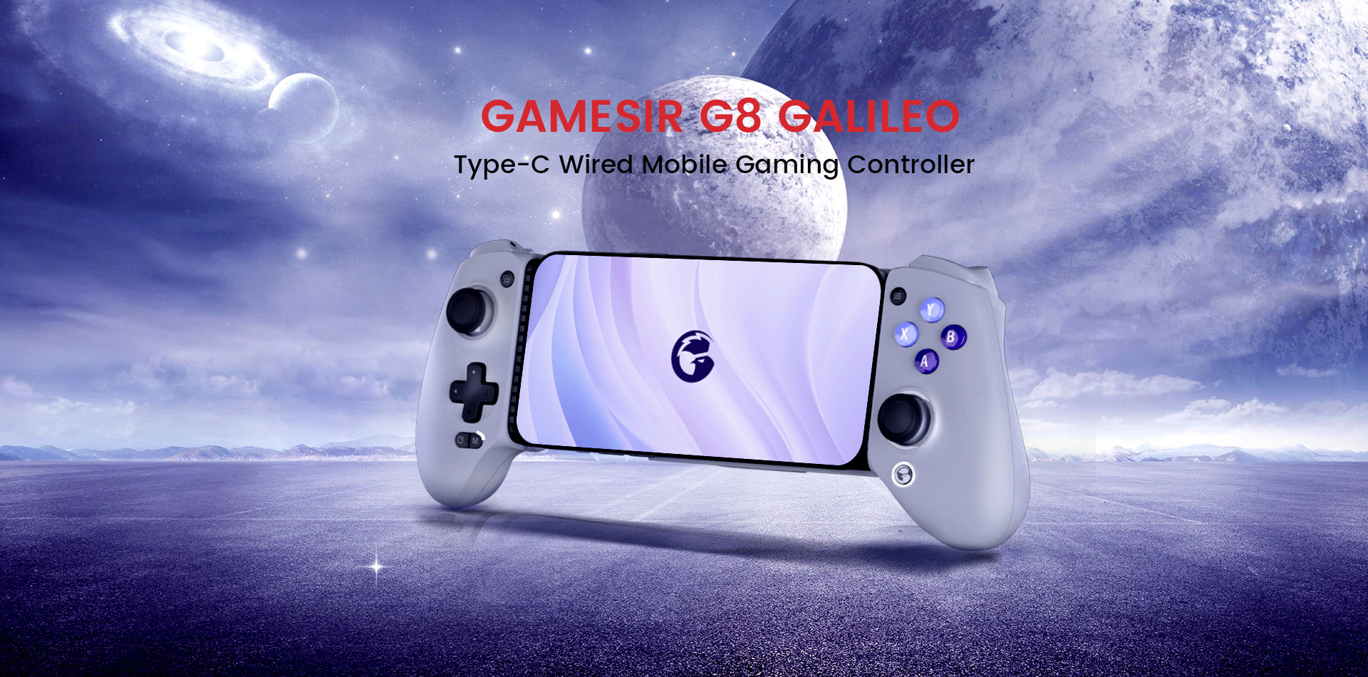Game-sir G8 Galileo Type-C wired mobile gaming controller for Android and iOS